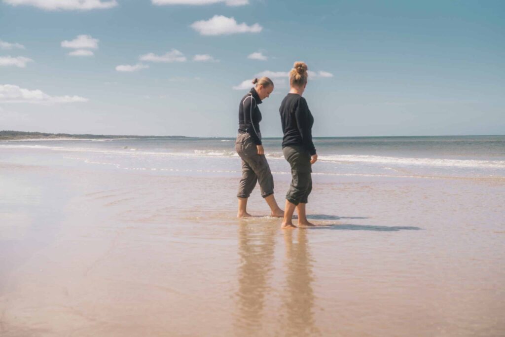 Soppe ved stranden