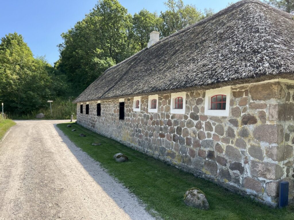 Hyggeligt hus på ruten i Mols Bjerge