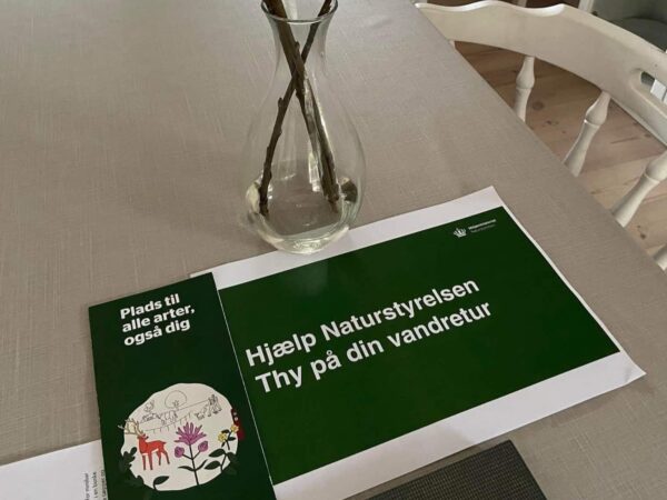 Pileskud i sommerhuset klar til gæsterne